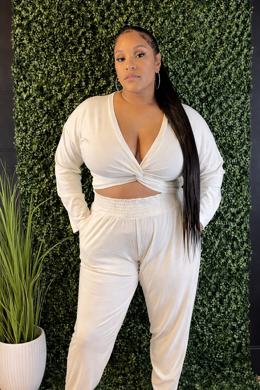 Twisted Jogger Set