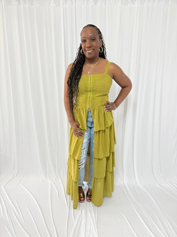 Mally Maxi Bustier Top